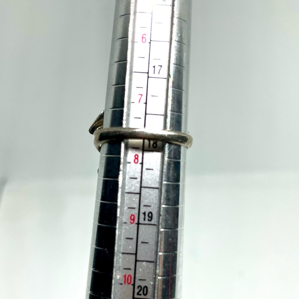 Sterling Silver Turquoise Turtle Ring - image 3